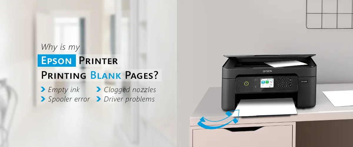 Epson Printer Printing Blank
