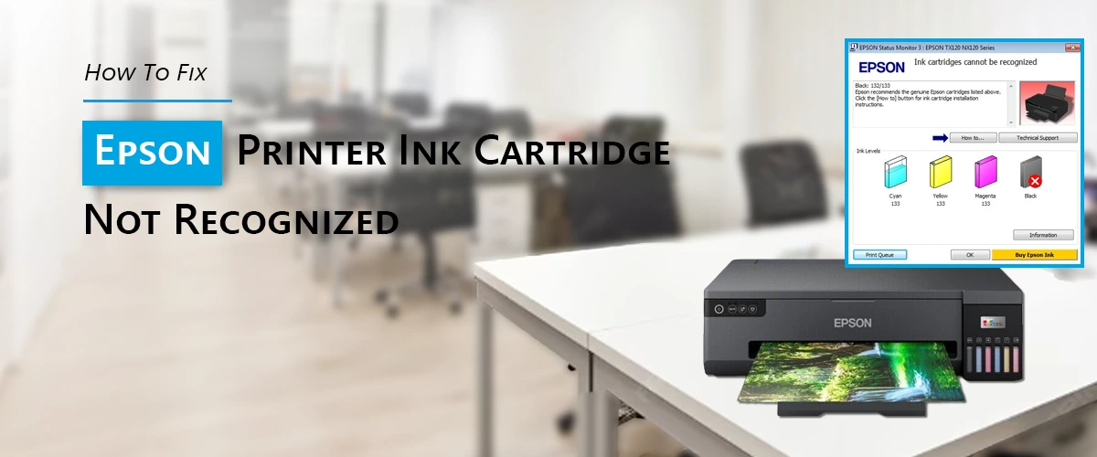 epson printer ink cartridge not recognized