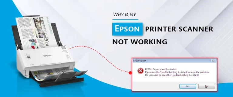 Why is my Epson printer scanner not working?
